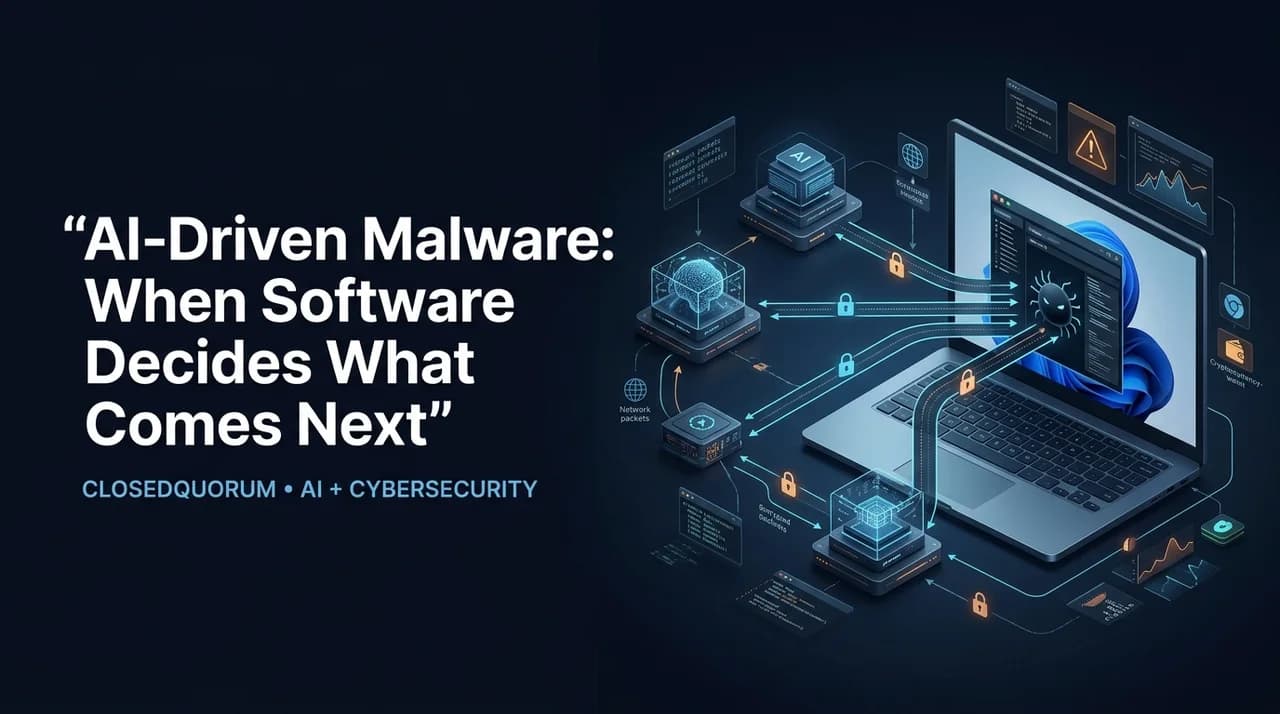 CLOSEDQUORUM: The Windows Malware That Uses AI Models to Decide What It Does Next