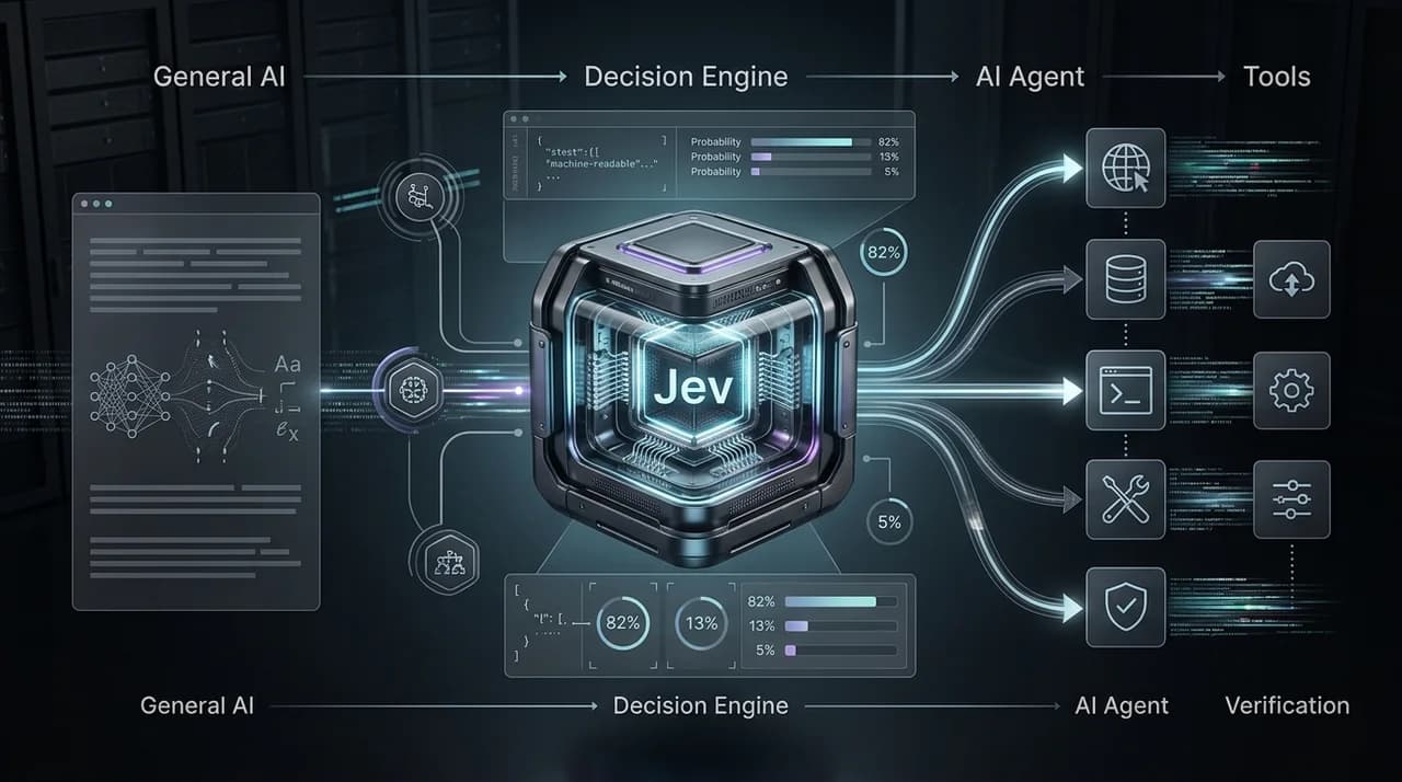 Jev Is a New Kind of AI Model Built to Make Decisions, Not Write Text